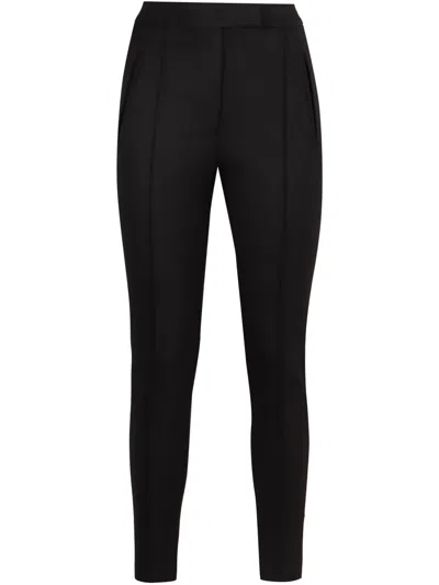 Pt Torino Seam-detail Trousers In Black