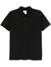 Pt Torino Short Sleeve Polo Shirt Featuring Chest Pocket In Black