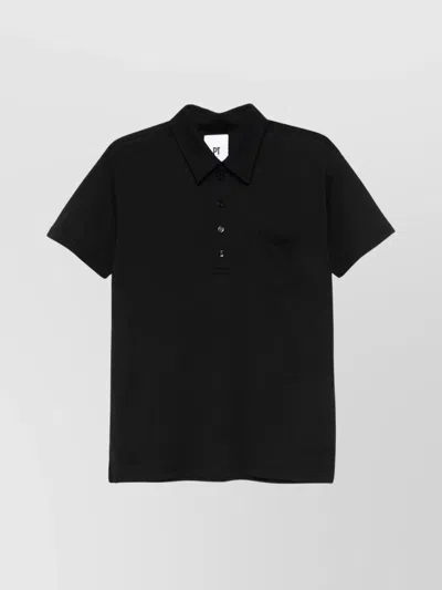 PT TORINO SHORT SLEEVE POLO SHIRT FEATURING CHEST POCKET