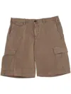 Pt Torino Cargo Shorts In Brown