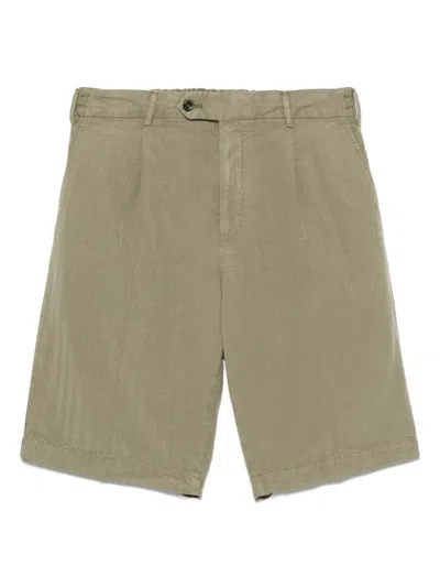 Pt Torino Green Bermuda Shorts