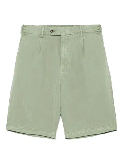 Pt Torino Green Bermuda Shorts