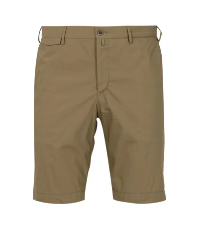 Pt Torino Shorts Green In Brown