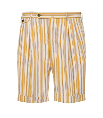 Pt Torino Shorts Ochre In Neutral