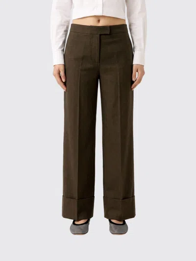 Pt Torino Shorts  Woman Color Cocoa In Brown