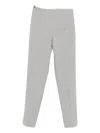 Pt Torino Tailored Light Grey Trousers In Gray