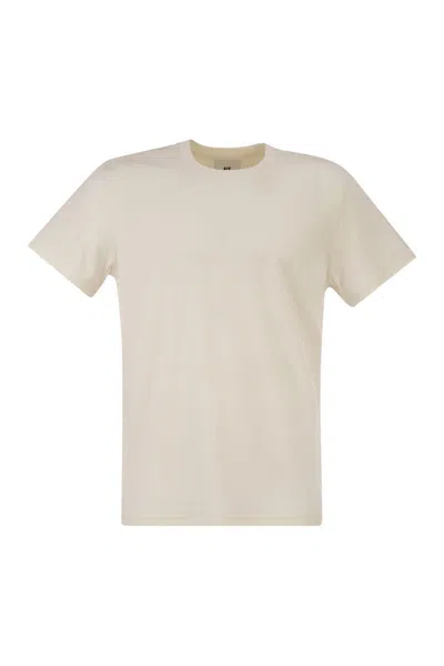 Pt Torino Silk And Cotton Jersey Knit In White