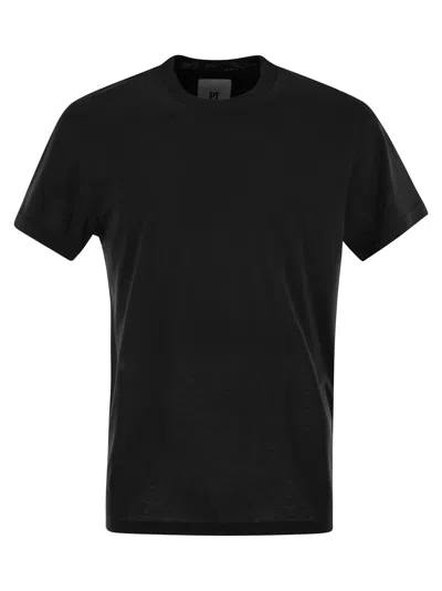 PT TORINO PT TORINO SILK AND COTTON T SHIRT