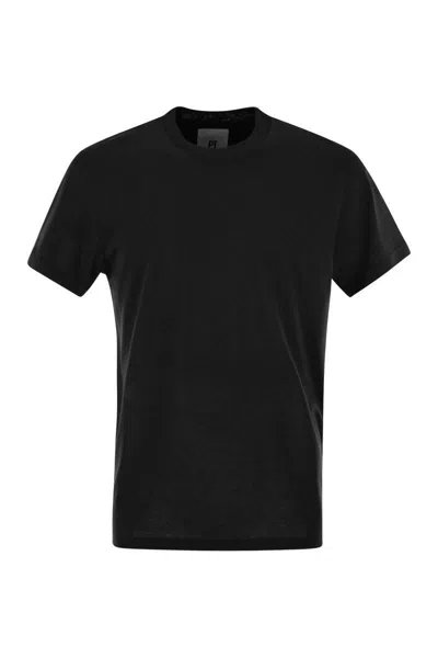 PT TORINO PT TORINO SILK AND COTTON T-SHIRT