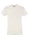 Pt Torino White Silk Blend T-shirt In White