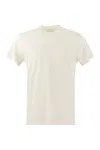 Pt Torino White Silk Blend T-shirt In White