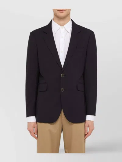 PT TORINO SINGLE BREASTED WOOL BLEND JACKET