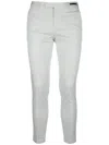 Pt Torino Skinny-cut Trousers In Neutrals