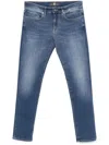 Pt Torino Denim Skinny Jeans In Blue