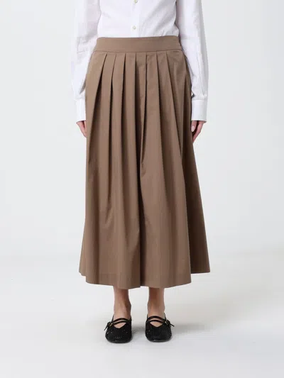 Pt Torino スカート  レディース カラー ロープ In Brown