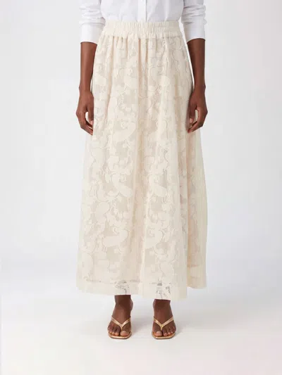 Pt Torino Skirt Woman Color White