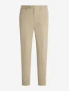 Pt Torino Cotton Trousers With Pockets And Loops