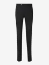 Pt Torino Dark Grey Stretch Cotton Chino Pant