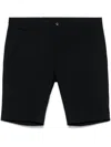 Pt Torino Slim-cut Chino Shorts In Black