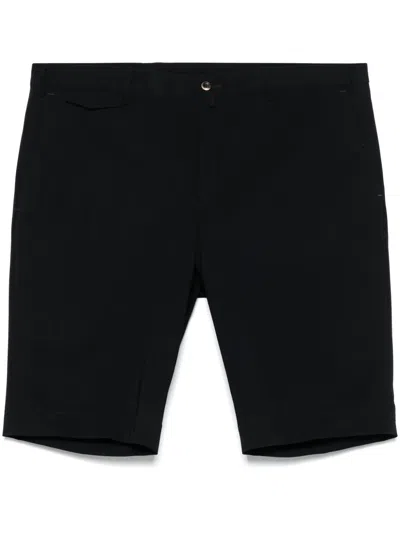 Pt Torino Slim-cut Chino Shorts In Black