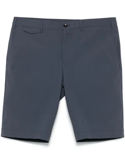 Pt Torino Slim-cut Chino Shorts In Grey