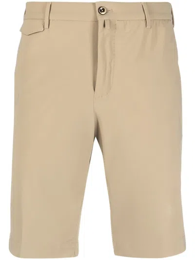 Pt Torino Knee-length Chino Shorts In Neutrals