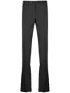 Pt Torino Slim-cut Tailored Trousers In Grey