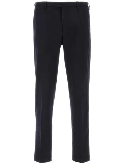 Pt Torino Slim-cut Tailored Trousers In Blue