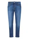 Pt Torino Slim Cut Washed Effect Jeans