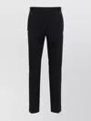 Pt Torino Slim Feathered Cotton Twill Trousers