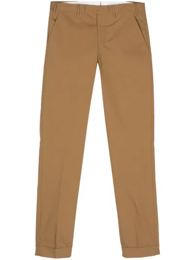 Pt Torino Slim-fit Chino Trousers In Neutrals