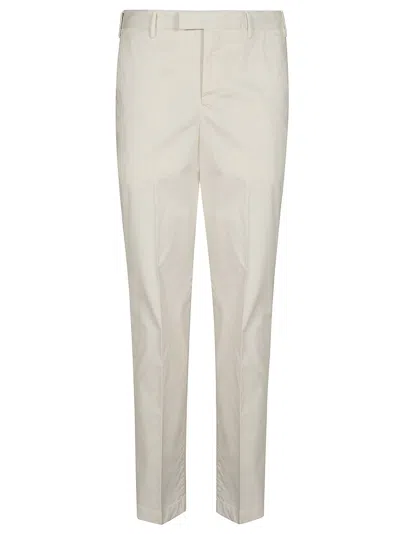 Pt Torino Slim Fit Satin Stretch Trousers With Custom Tailoring Option In Multi