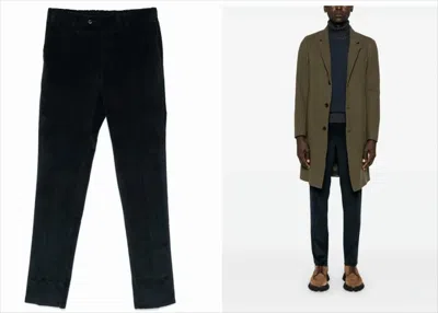 Pt Torino Slim-fit Tailored Trousers In Blue