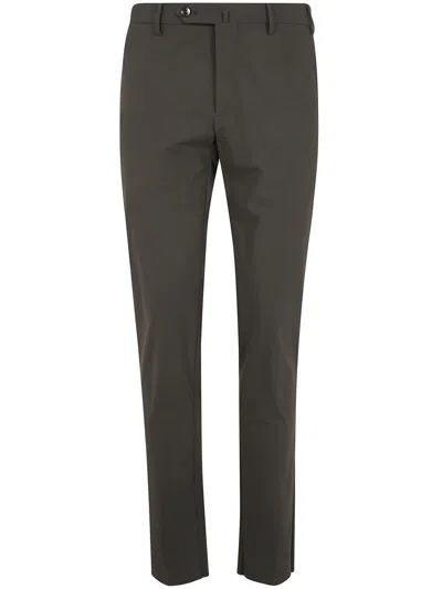 Pt Torino Slim Fit Trousers In Green