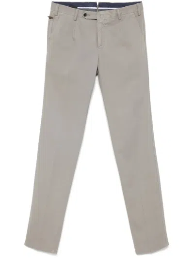 Pt Torino Slim-fit Trousers In Grey