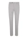 Pt Torino Med Grey Virgin Woo Blend Stretch Jogger Pants In Grey