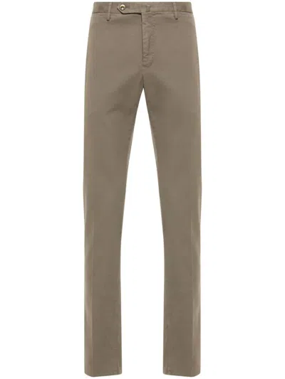 Pt Torino Slim-fit Trousers In Neutrals