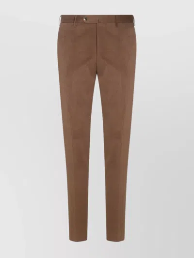 PT TORINO SLIM FIT TROUSERS WITH POCKETS AND LOOPS