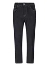 Pt Torino Mid-rise Straight-leg Jeans In Black