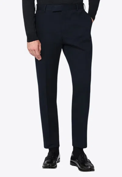 Pt Torino Slim-leg Chino Pants In Blue