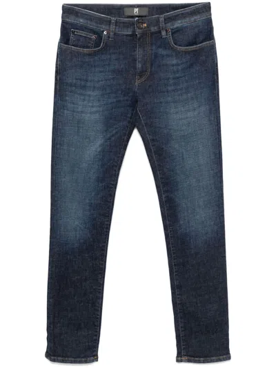 Pt Torino Slim-leg Jeans In Blue