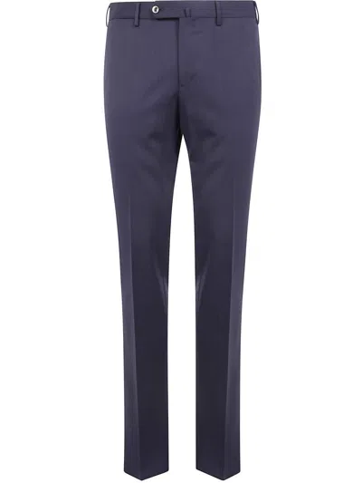Pt Torino Straight-cut Trousers In Blue