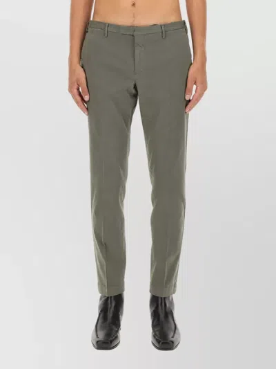 Pt Torino Slim-fit Tailored Trousers In Gray