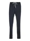 Pt Torino Pantaloni Soft Confort Linea Jogger In Blue