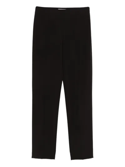 Pt Torino Split-hem Trousers In Black