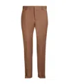 Pt Torino Epsilon Active Drill Taupe Trousers In Brown