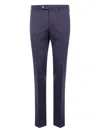 Pt Torino Straight-cut Trousers In Blue