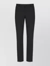 Pt Torino Straight Cut Trousers With Back Pocket And Belt Loops In Blue