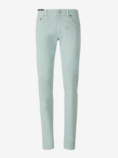 Pt Torino Straight Jazz Jeans In Mint Green