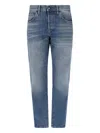 Pt Torino 5-pocket Straight-leg Jeans In Blue